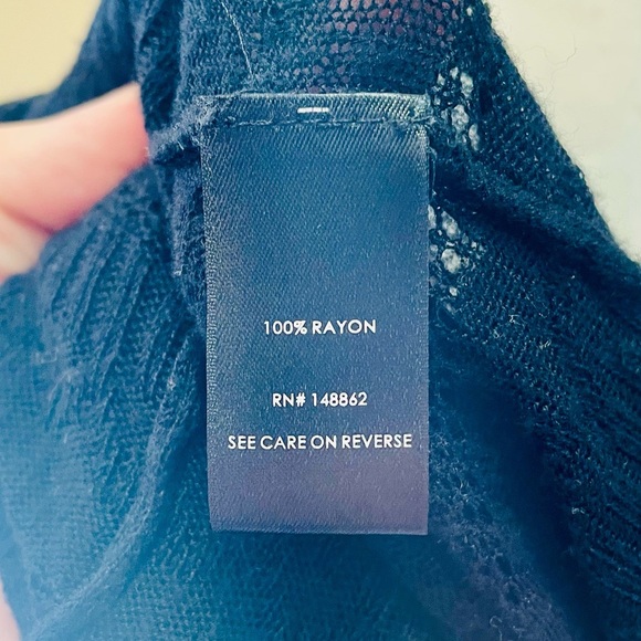 Torrid Black Sleeveless Open Cardigan Size 00/0 - Picture 5 of 5